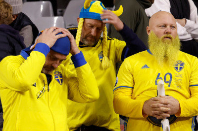 FIX! Laga Kualifikasi Euro 2024 Belgia vs Swedia Tidak Dilanjutkan