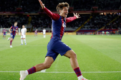 Debut Sempurna Marc Guiu! Cetak Gol Semata Wayang Barcelona vs Bilbao