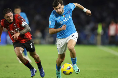 Hasil Liga Italia, Napoli vs AC Milan: Skor 2-2