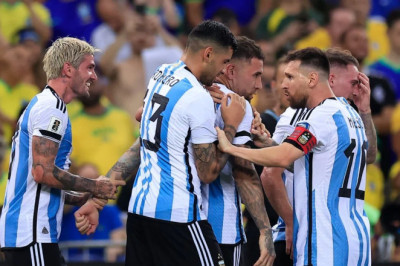 Gol Tunggal Otamendi Bawa Argentina Amankan 3 Poin Atas Brasil