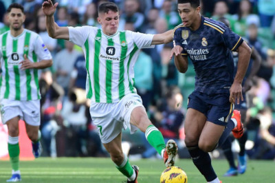 Hasil Liga Spanyol, Real Betis vs Real Madrid : Skor 1-1