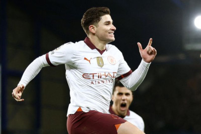 Julian Alvarez! Man of the Match Everton vs Manchester City