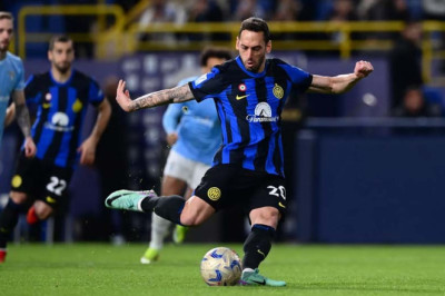 Hajar Lazio 3-0, Inter Milan Jumpa Napoli di Final Supercoppa Italia