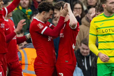 Gasak Norwich 5-2, Liverpool Genggam Tiket 16 Besar FA Cup