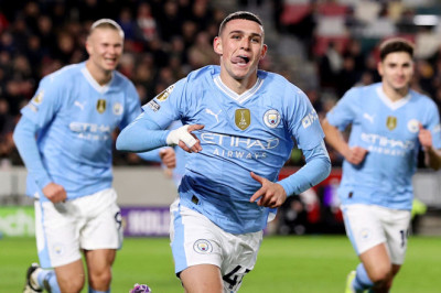 Hattrick Phil Foden Bawa Manchester City Amankan 3 Poin Krusial