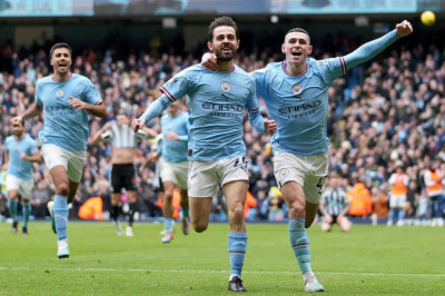 Brace Bernardo Silva Bawa Manchester City ke Semifinal FA Cup