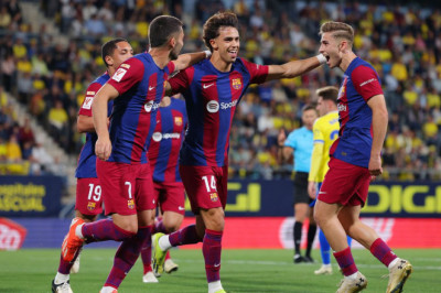 Barcelona Raih Kemenangan 1-0 atas Cadiz Berkat Gol Joao Felix