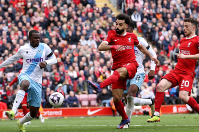 Liverpool Tumbang, Crystal Palace Raih Kemenangan Sensasional di Anfield