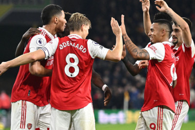 Arsenal Kembali ke Puncak Klasemen Setelah Menang 2-0 atas Wolverhampton
