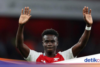 Selangkah Lagi Bukayo Saka Pecahkan Rekor Gaji di Arsenal