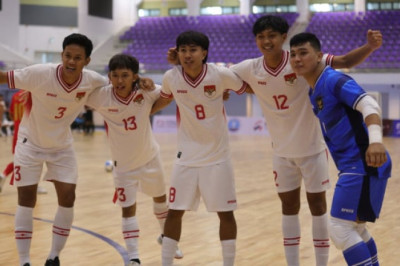 Gas Pol di Laga Perdana, Timnas Futsal U19 Indonesia Hajar Myanmar 4-1 di ASEAN Championship