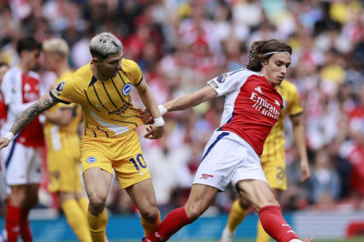 Arsenal vs Brighton: Tekad The Gunners Jaga Puncak Klasemen