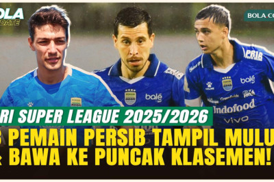 3 Pemain Persib yang Tampil Perkasa, Antar Maung Bandung ke Puncak Klasemen BRI Super League!