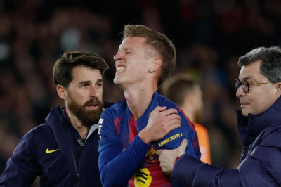 Kabar Cedera Barcelona: Dani Olmo Diragukan, Ronald Araujo Masih Menunggu Waktu