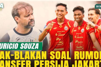 Mauricio Souza Buka Suara soal Rumor Bursa Transfer Persija Jakarta, Tegas dan Menyentil!