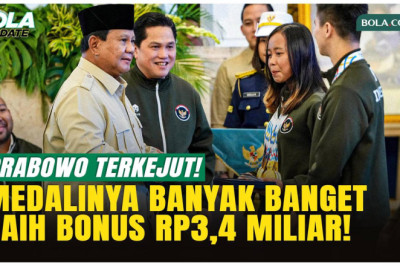 Prabowo Terkejut Hitung Medali Martina Ayu, Bonus SEA Games Tembus Rp3,4 Miliar