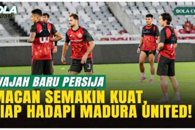 3 Rekrutan Anyar Persija Ikut Latihan Jelang Lawan Madura United