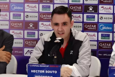Kata Hector Souto Usai Timnas Indonesia Bantai Korea Selatan di Piala Asia Futsal 2026