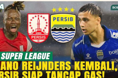 Eliano Reijnders Kembali, Persib Bandung Tidak Mau Tergelincir Hadapi Persis Solo