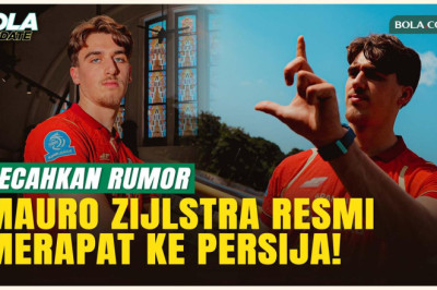 Mauro Zijlstra Resmi Gabung ke Persija Jakarta, Dikontrak 2,5 Musim!