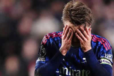 Arsenal Cemas Cedera Baru Odegaard Usai Hasil Imbang Brentford