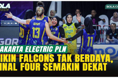 Electric PLN Menang Telak 3-0 atas Falcons, Peluang Final Four Proliga 2026 Terbuka