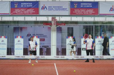 Turnamen Padel untuk Amal Digelar di 13 Kota, Pecahkan Rekor