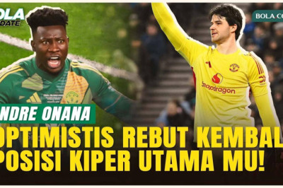 Tak Mau Tersingkir! Andre Onana Incar Kembali Takhta Kiper Nomor Satu di MU