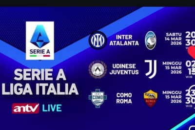 Nonton Serie A Gratis! Simak Jadwal Siaran Langsung Inter Milan, Juventus, dan AS Roma di ANTV