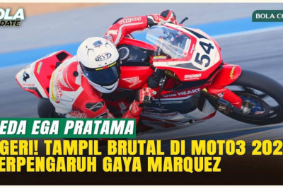 Veda Ega Pratama Terinspirasi Marc Marquez dan Jett Lawrence, Siap Menggila di Moto3 2026!