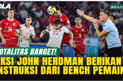 Gak Bisa Diam! Aksi John Herdman Sepanjang Laga Timnas Indonesia vs Bulgaria