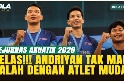 Andriyan Jaga Konsistensi di Tengah Persaingan Atlet Muda pada Kejurnas Akuatik 2026