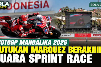 Marc Marquez Akhiri Kutukan Mandalika! Juara Sprint Race MotoGP Indonesia 2026